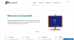 Desktop Screenshot of dooziesoft.com