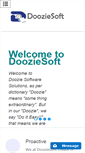 Mobile Screenshot of dooziesoft.com